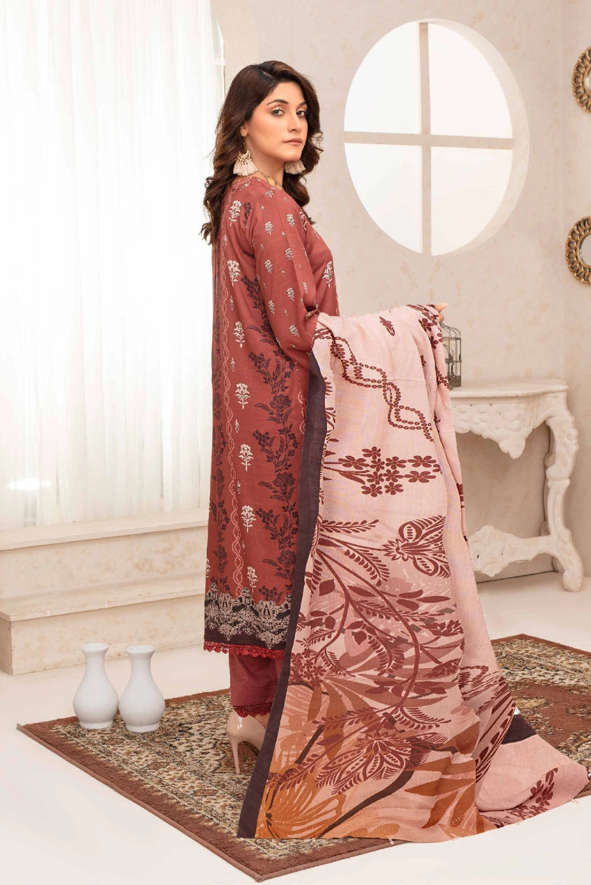 VOL II |  Digital Printed Slub Linen 3-Piece Suit