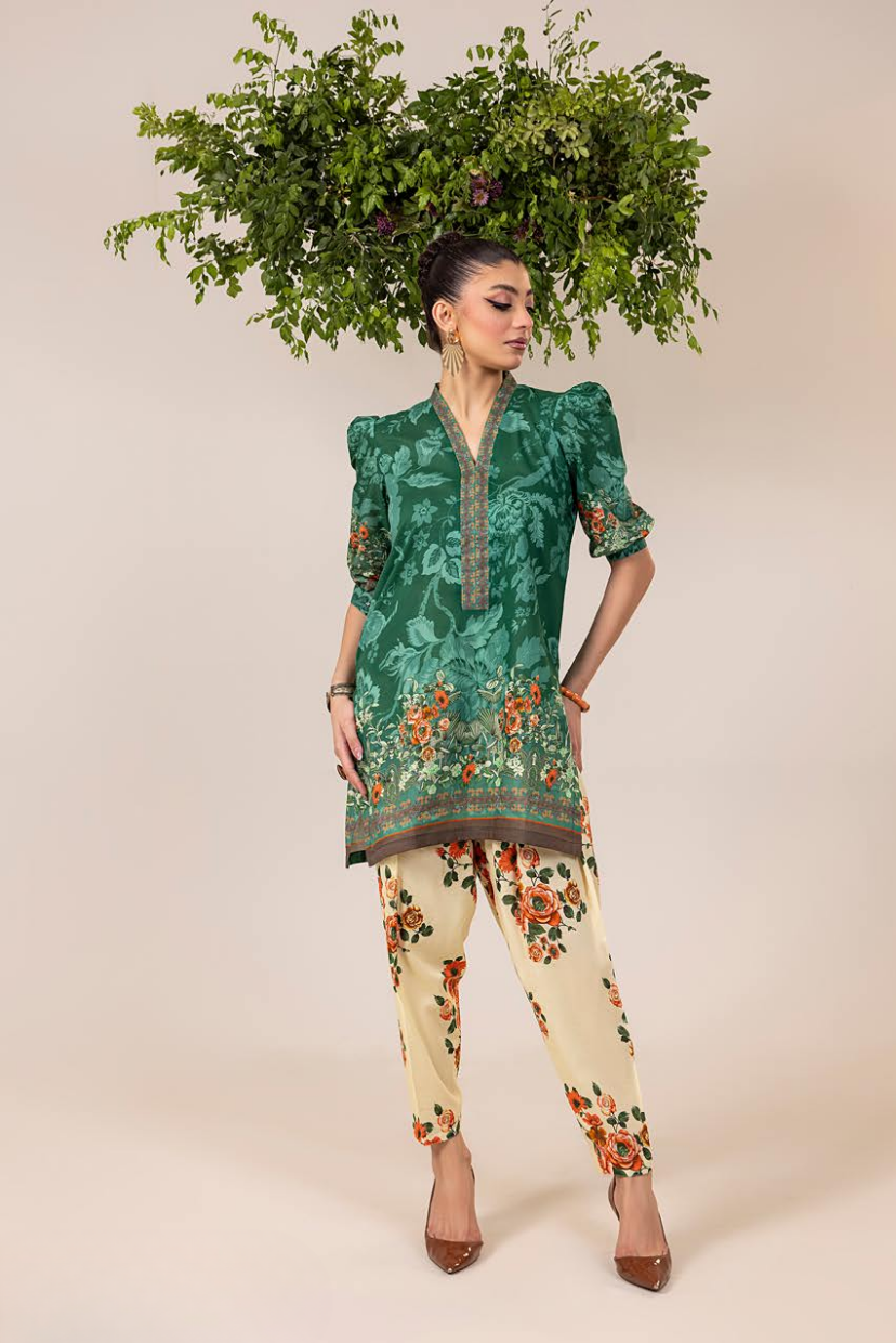 Mint Blossom – Premium Summer Lawn Wear