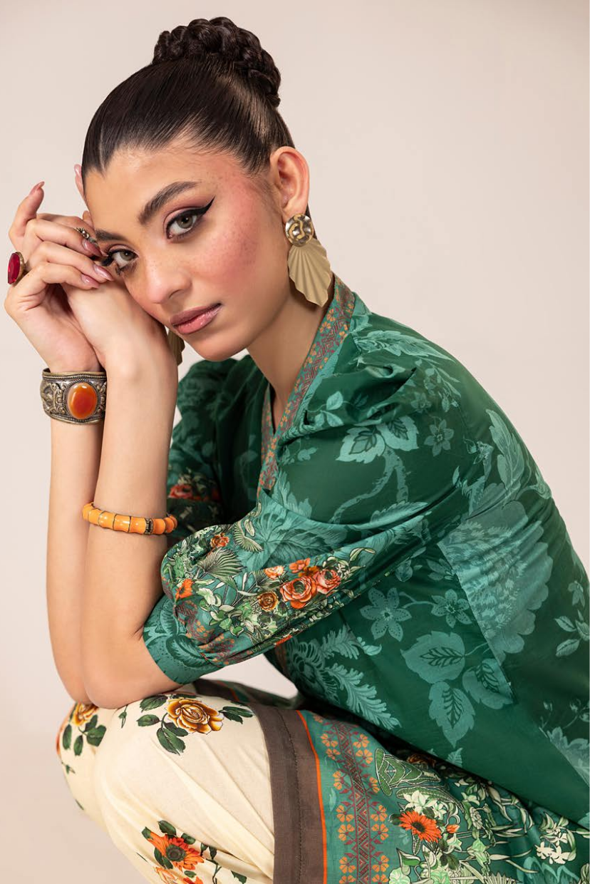Mint Blossom – Premium Summer Lawn Wear
