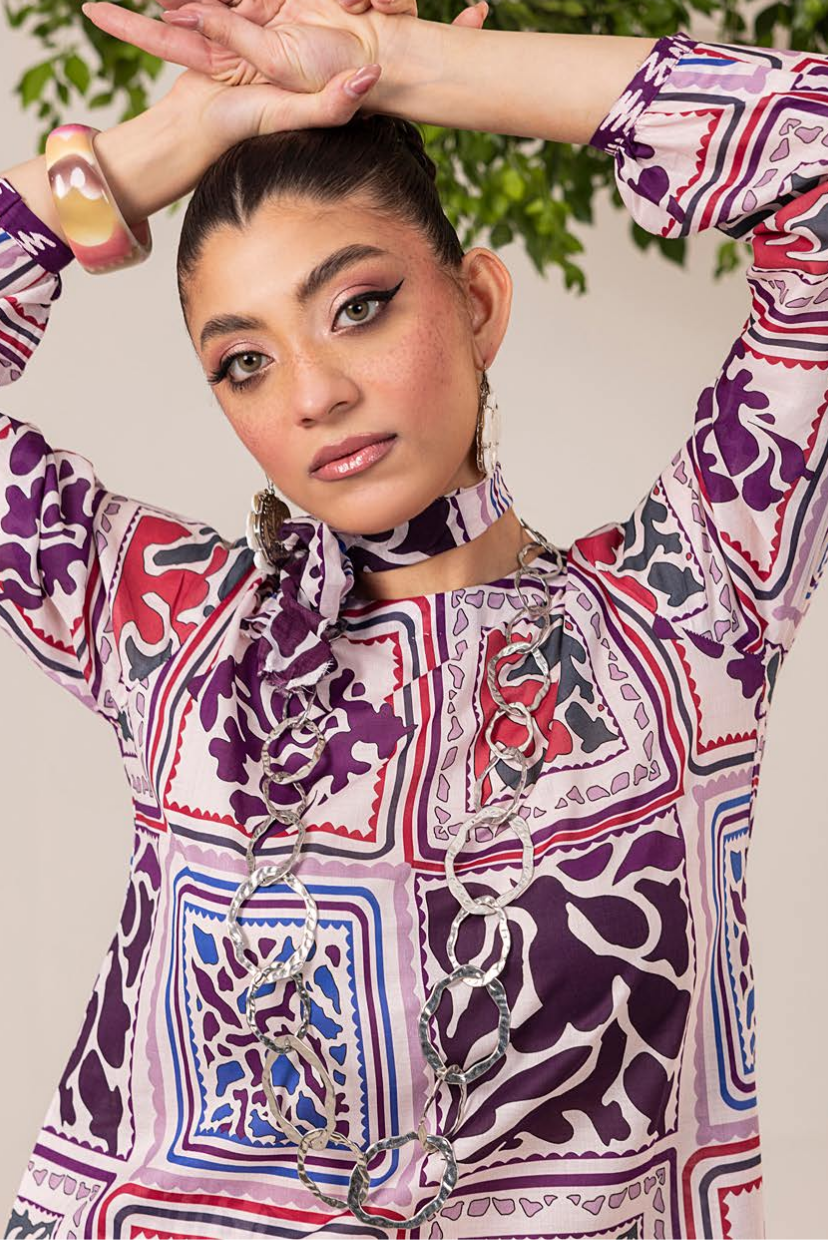 Elegant Botanica – Premium Printed Lawn