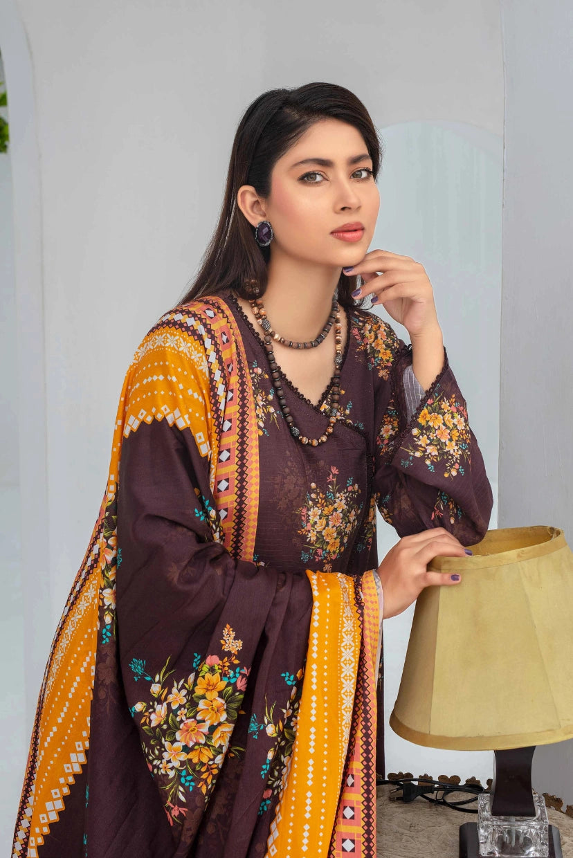 Chic Petals – Stylish Floral Viscose Set