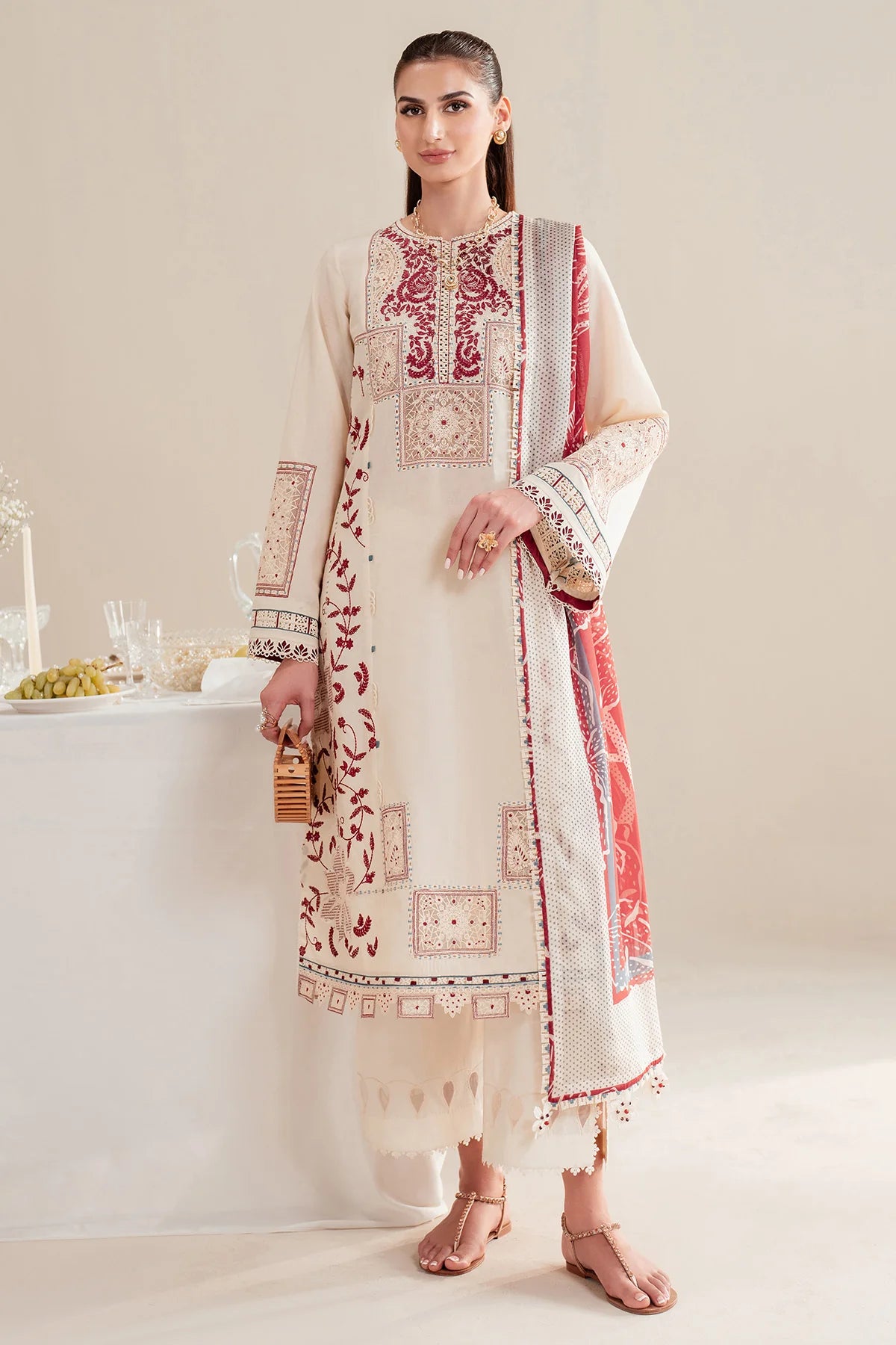 EMBROIDERED LAWN IL'25-D02