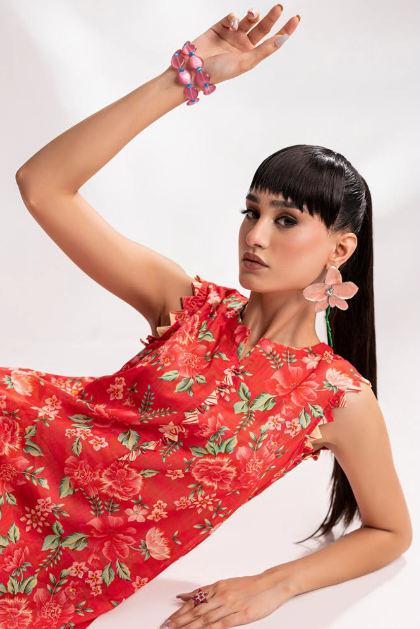 Coral Blossom 2-Piece Set