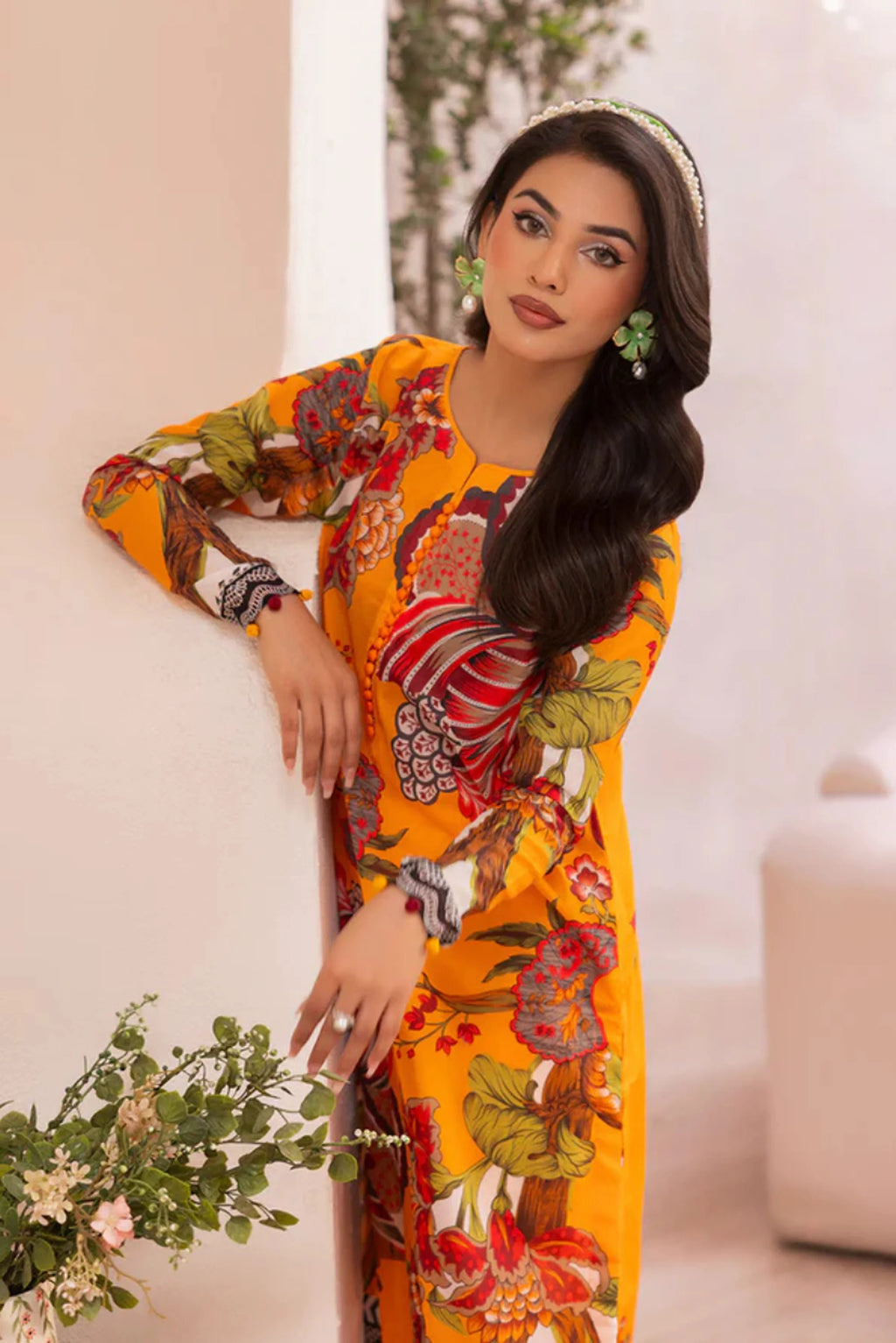 Sunset Radiance – Vibrant Digital Printed Shirt