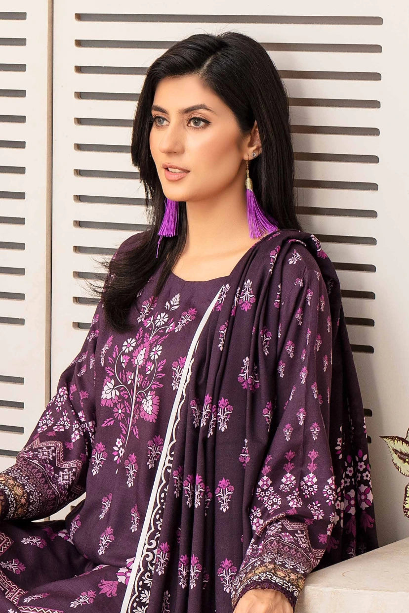 VOL II | Premium  Digital Printed Slub Linen 3-Piece Suit