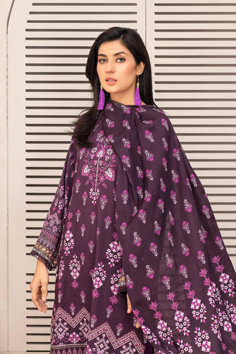 VOL II | Premium  Digital Printed Slub Linen 3-Piece Suit