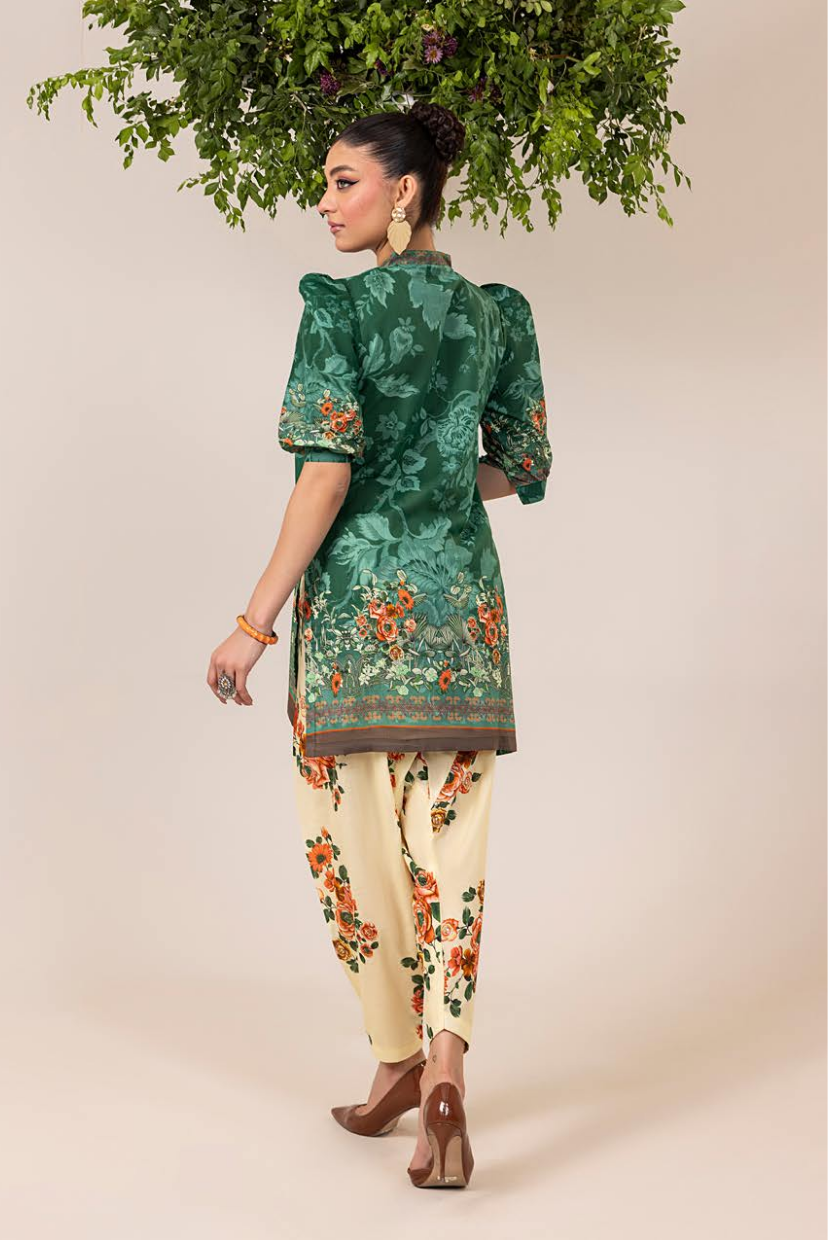 Mint Blossom – Premium Summer Lawn Wear