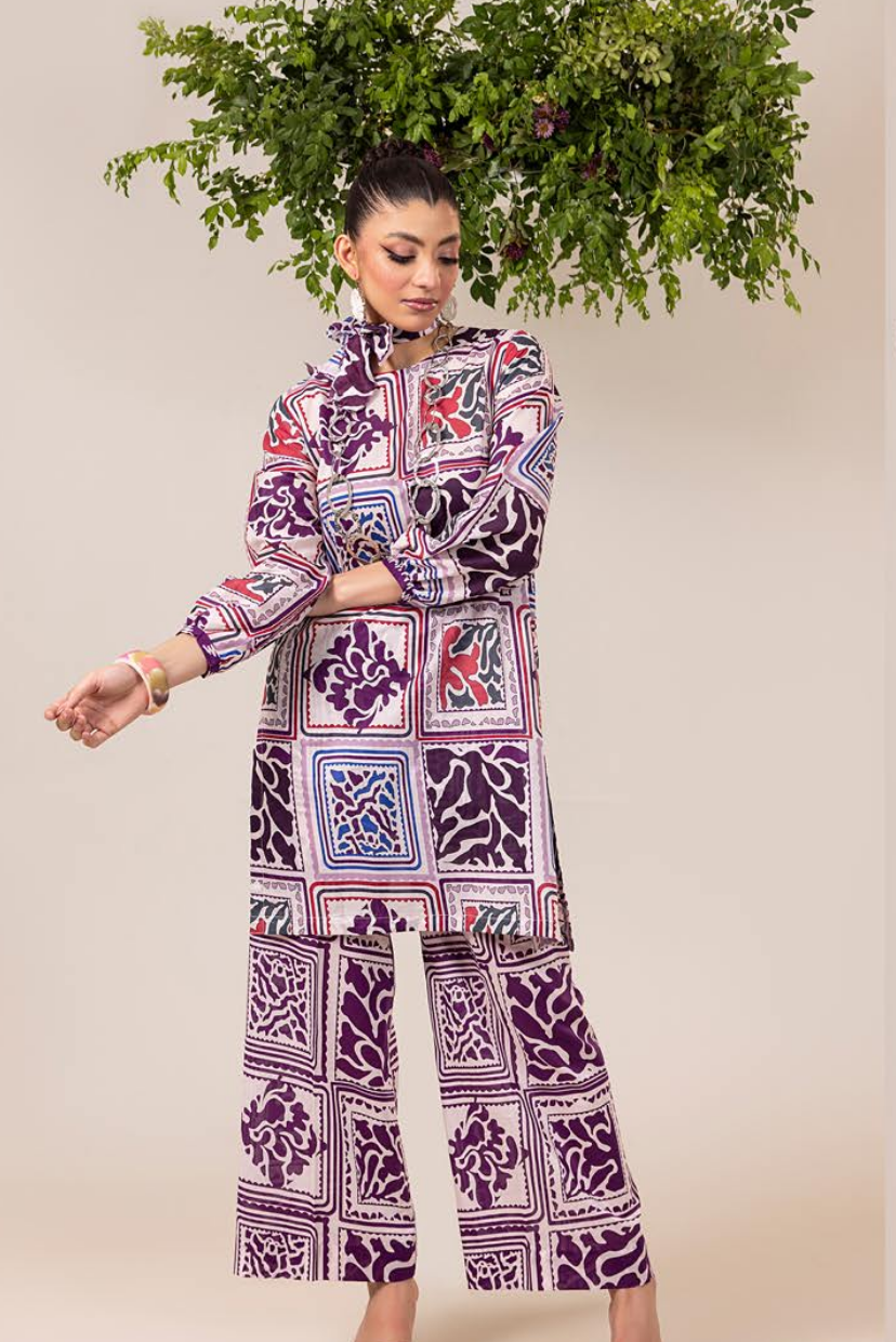 Elegant Botanica – Premium Printed Lawn