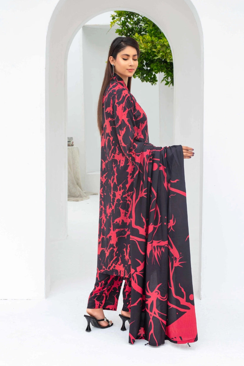 Chic Petals – Stylish Floral Viscose Set