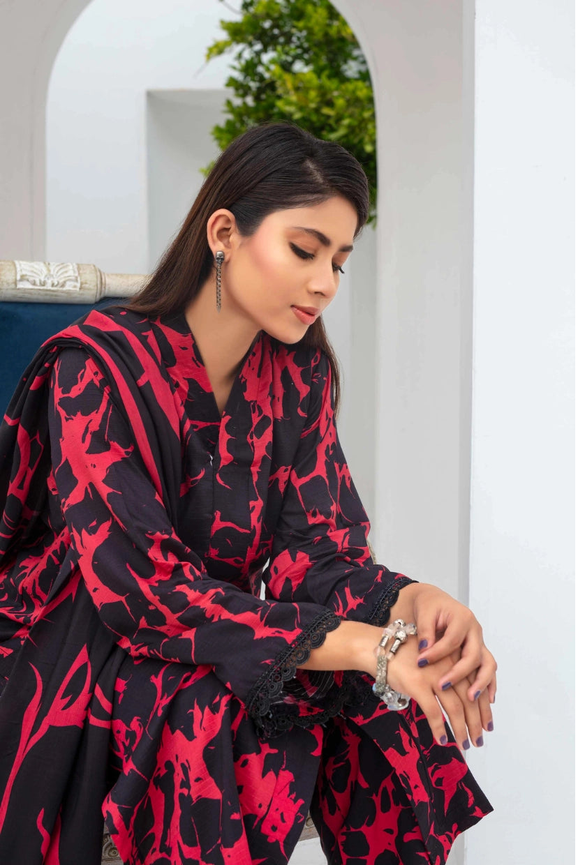 Chic Petals – Stylish Floral Viscose Set