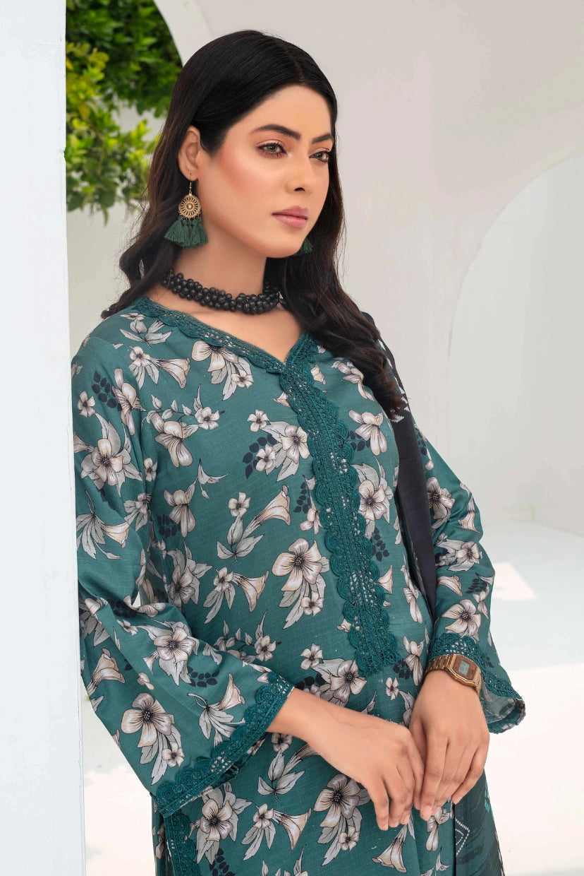 Golden Bloom – Dora Digital Viscose Ensemble